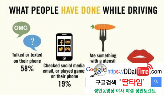 아무도 보지 않을 때 운전 중 하고 싶은 일              이미지 #1
