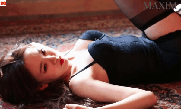 은솔이 맥심 촬영 현장 이미지 #4