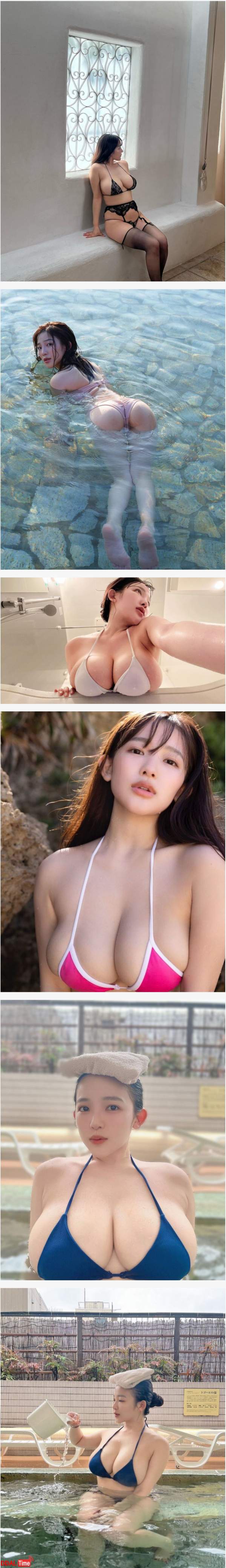 가슴이 너무 큰 일본 처자 이미지 #1