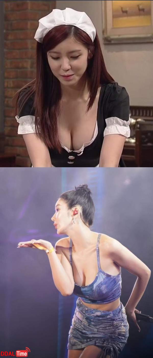 현역 미드라이너들과 전효성 가슴 비교 이미지 #1