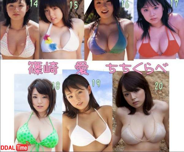 시노자키 아이 변천사 모음 이미지 #1