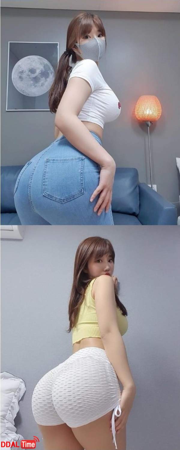 엉덩이 42인치 누나 뒤태 이미지 #1