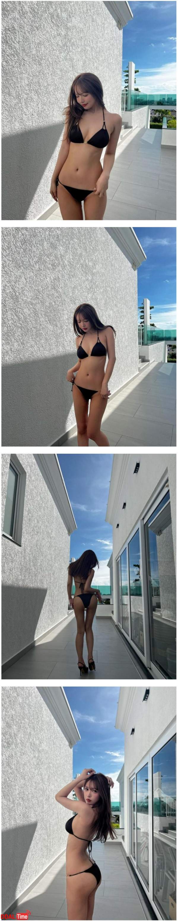 허리가 긴게 유일한 단점인 비키니녀 이미지 #1