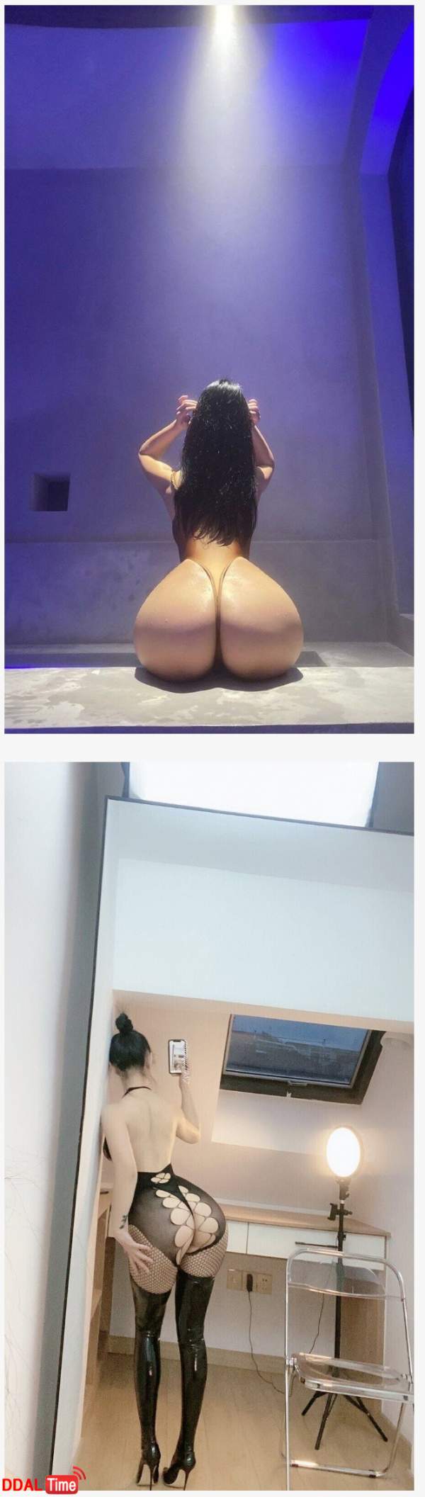 후방) 진심 말도 안되는 엉덩이 이미지 #1