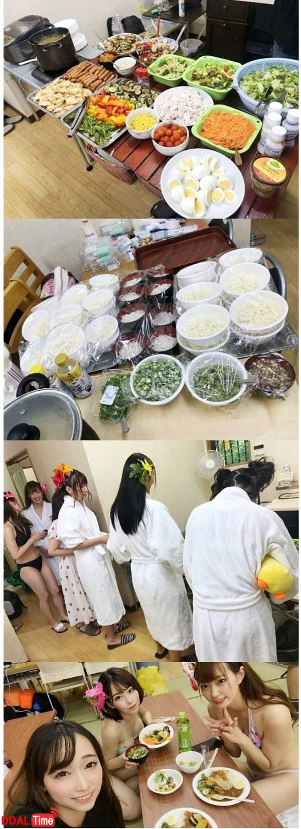 군대보다 잘 나오는 AV 촬영장 식사시간 이미지 #1