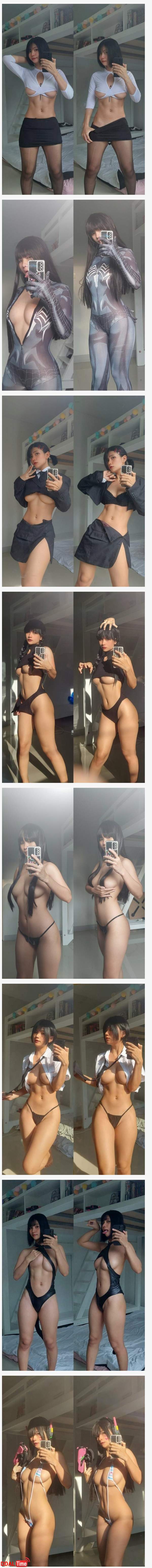 아래털 시원하게 밀어버린 코스프레녀 ㄷㄷㄷ 이미지 #1