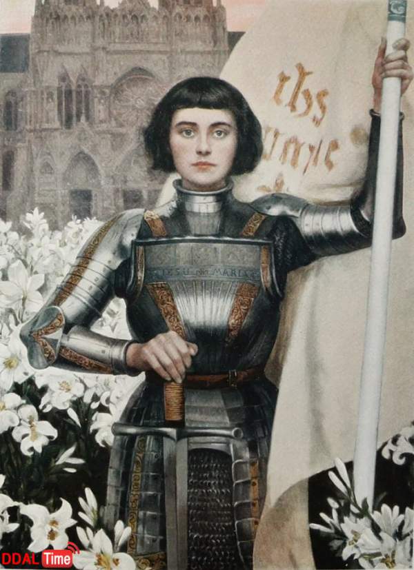 프랑스와 영국이 묘사한 잔다르크 외모 이미지 #1
