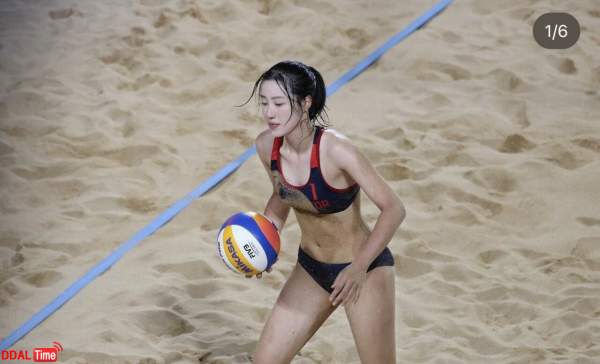 비치발리볼 신지은 선수 사복패션 이미지 #3