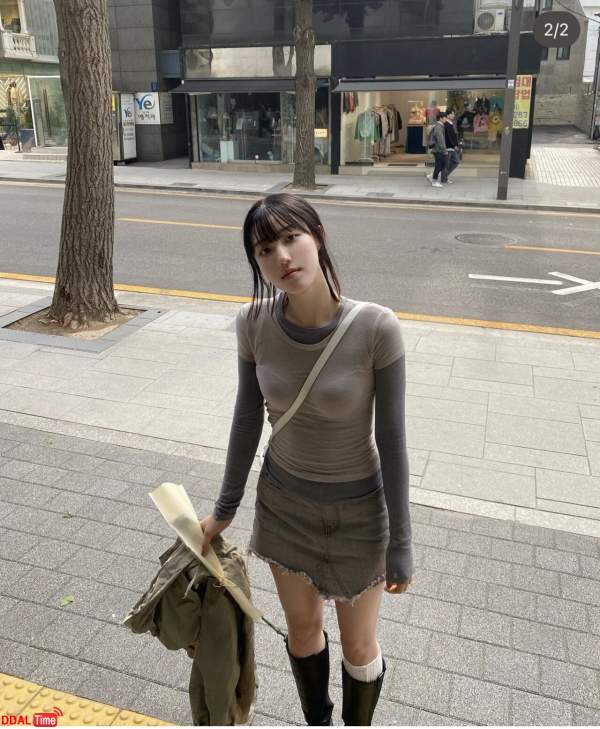 비치발리볼 신지은 선수 사복패션 이미지 #6