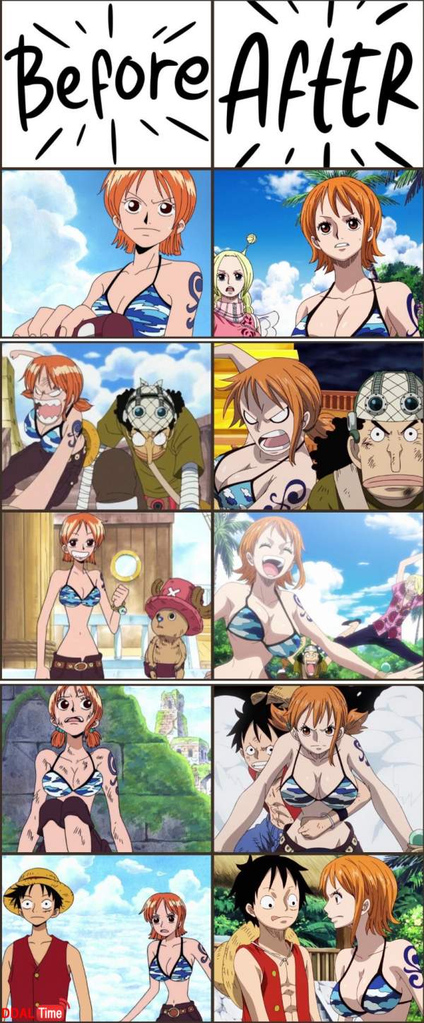 ㅇㅎ) 야잘알.. 원피스 작화 변화 이미지 #1