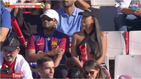 ㅇㅎ) 오늘 새벽.. 엘클라시코 관중 누나.. 이미지 #1