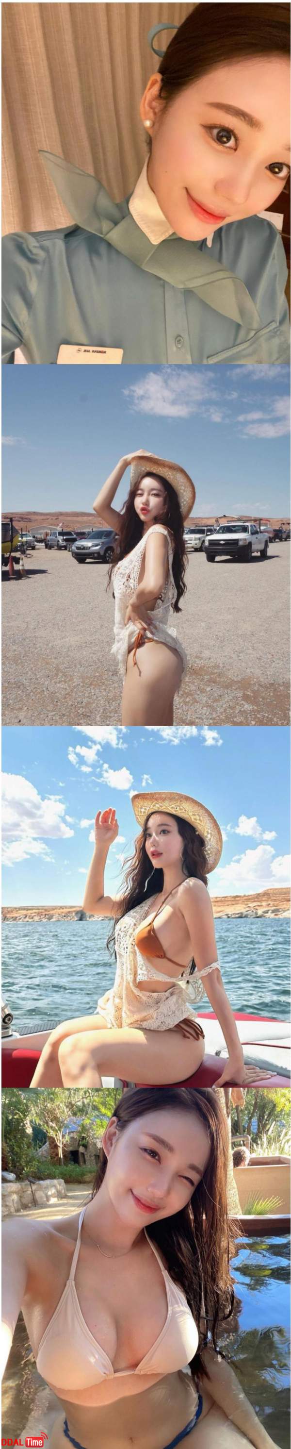 몸매까지 작살나는 스튜어디스 이미지 #1