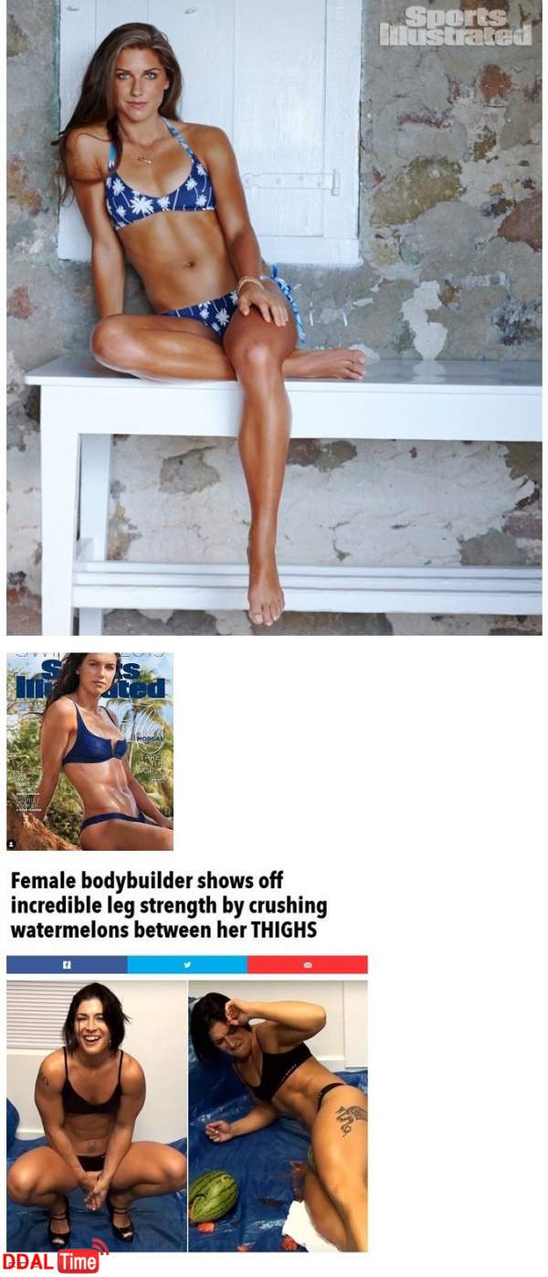 불호 & 극호 확실하게 갈리는 여자 몸매 이미지 #1