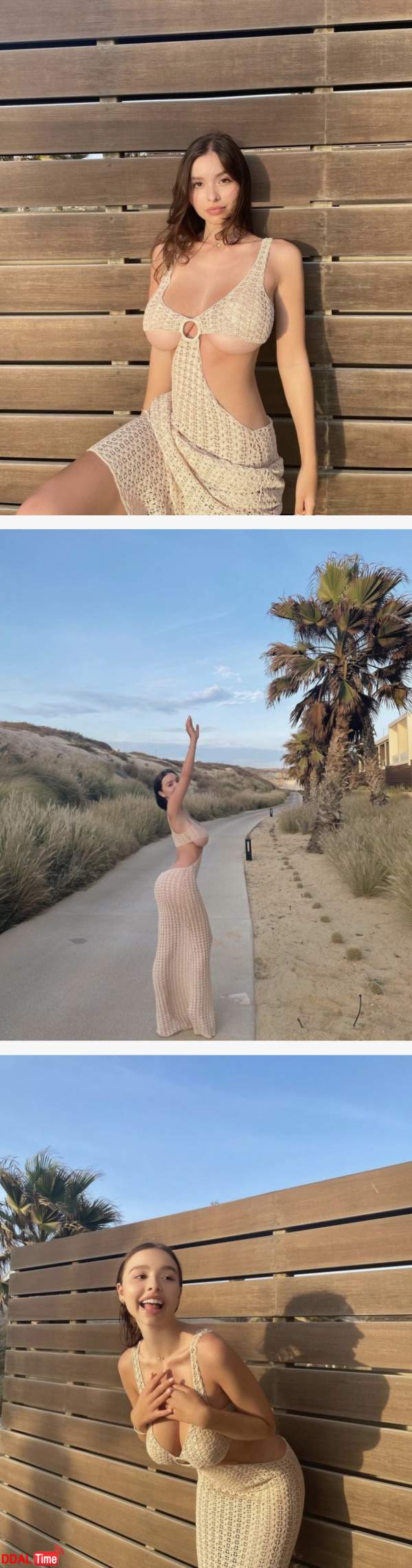 시스루 니트 글래머녀 이미지 #1