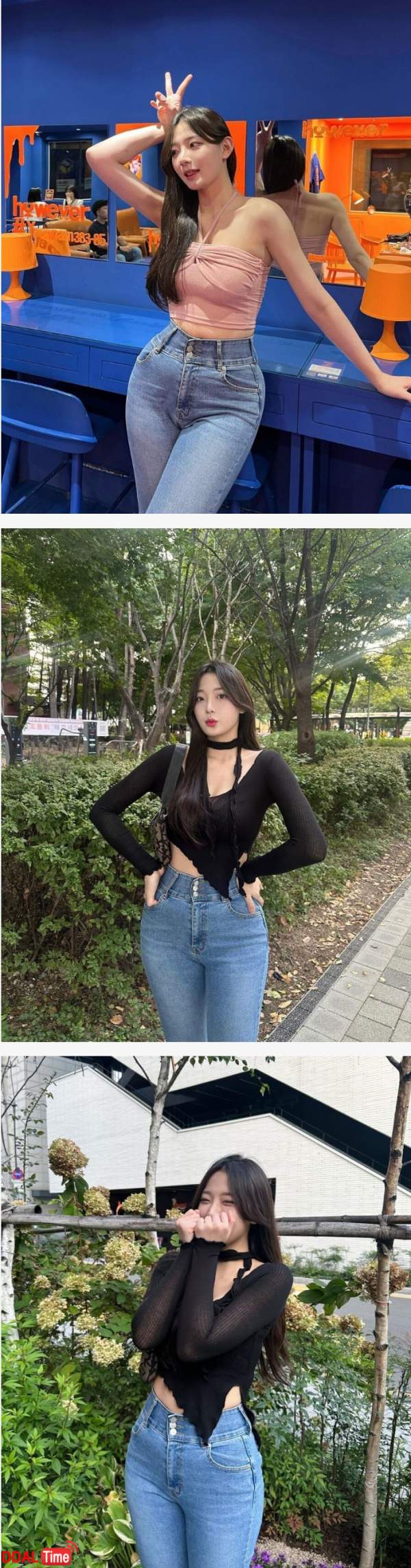 174cm 골반 힙라인 최강녀 이미지 #1